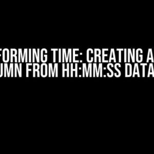 Transforming Time: Creating an Hour Column from HH:MM:SS Data in R