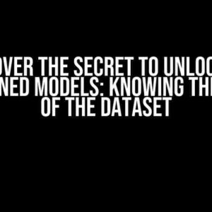 Uncover the Secret to Unlocking Pre-Trained Models: Knowing the Format of the Dataset